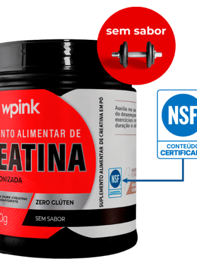 Creatina sem sabor